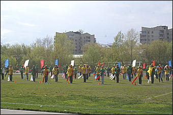 21 мая 2010 г., Барнаул   Открытие X летней Олимпийской недели в Барнауле