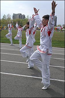 21 мая 2010 г., Барнаул   Открытие X летней Олимпийской недели в Барнауле