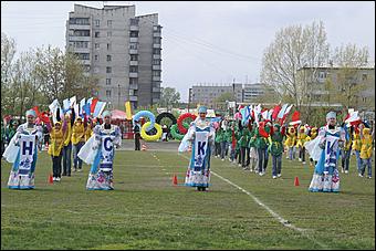 21 мая 2010 г., Барнаул   Открытие X летней Олимпийской недели в Барнауле