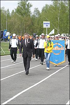 21 мая 2010 г., Барнаул   Открытие X летней Олимпийской недели в Барнауле