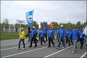 21 мая 2010 г., Барнаул   Открытие X летней Олимпийской недели в Барнауле