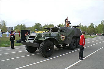 21 мая 2010 г., Барнаул   Открытие X летней Олимпийской недели в Барнауле