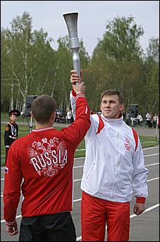 21 мая 2010 г., Барнаул   Открытие X летней Олимпийской недели в Барнауле