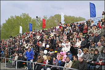 21 мая 2010 г., Барнаул   Открытие X летней Олимпийской недели в Барнауле