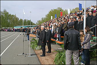 21 мая 2010 г., Барнаул   Открытие X летней Олимпийской недели в Барнауле