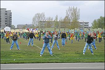 21 мая 2010 г., Барнаул   Открытие X летней Олимпийской недели в Барнауле