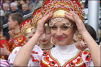 21 мая 2010 г., Барнаул   Открытие X летней Олимпийской недели в Барнауле