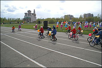 21 мая 2010 г., Барнаул   Открытие X летней Олимпийской недели в Барнауле