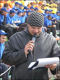 21 мая 2010 г., Барнаул   Открытие X летней Олимпийской недели в Барнауле