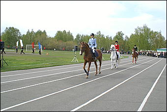 21 мая 2010 г., Барнаул   Открытие X летней Олимпийской недели в Барнауле