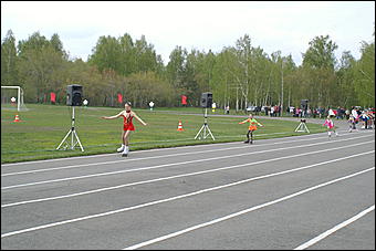 21 мая 2010 г., Барнаул   Открытие X летней Олимпийской недели в Барнауле