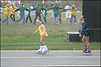 21 мая 2010 г., Барнаул   Открытие X летней Олимпийской недели в Барнауле