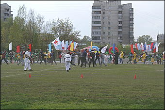 21 мая 2010 г., Барнаул   Открытие X летней Олимпийской недели в Барнауле