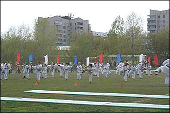 21 мая 2010 г., Барнаул   Открытие X летней Олимпийской недели в Барнауле