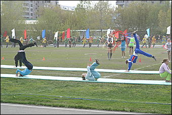 21 мая 2010 г., Барнаул   Открытие X летней Олимпийской недели в Барнауле