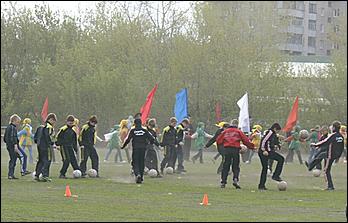 21 мая 2010 г., Барнаул   Открытие X летней Олимпийской недели в Барнауле