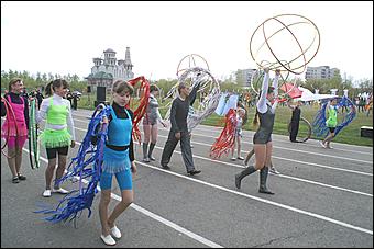 21 мая 2010 г., Барнаул   Открытие X летней Олимпийской недели в Барнауле