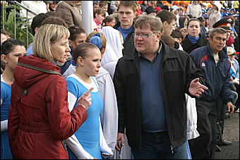 21 мая 2010 г., Барнаул   Открытие X летней Олимпийской недели в Барнауле