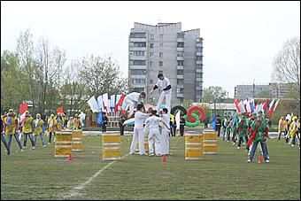21 мая 2010 г., Барнаул   Открытие X летней Олимпийской недели в Барнауле