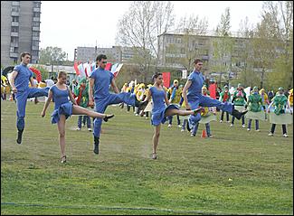 21 мая 2010 г., Барнаул   Открытие X летней Олимпийской недели в Барнауле