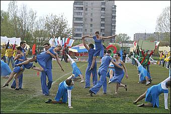 21 мая 2010 г., Барнаул   Открытие X летней Олимпийской недели в Барнауле