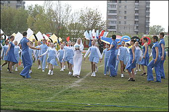 21 мая 2010 г., Барнаул   Открытие X летней Олимпийской недели в Барнауле