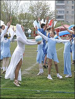 21 мая 2010 г., Барнаул   Открытие X летней Олимпийской недели в Барнауле