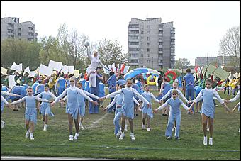 21 мая 2010 г., Барнаул   Открытие X летней Олимпийской недели в Барнауле