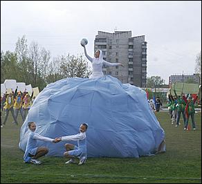 21 мая 2010 г., Барнаул   Открытие X летней Олимпийской недели в Барнауле