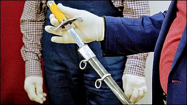 19 февраля 2020 г., Барнаул   Алебарды, сабли и револьверы. Уникальную выставку исторического оружия привезли в Барнаул