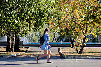 20 сентябрь 2016 г., Барнаул © Амител Вячеслав Мельников   Подарок осени: очарование бабьего лета в Барнауле