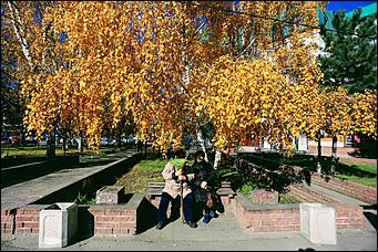 20 октября 2021 г., Барнаул. Екатерина Смолихина   Золотая осень, золотая. Октябрьское бабье лето в Барнауле