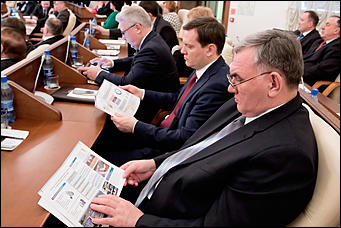 18 февраль 2016 г., Барнаул © Амител Вячеслав Мельников   Отчет губернатора Алтайского края перед депутатами 