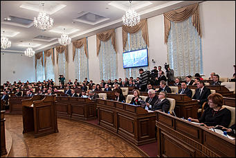 18 февраль 2016 г., Барнаул © Амител Вячеслав Мельников   Отчет губернатора Алтайского края перед депутатами 