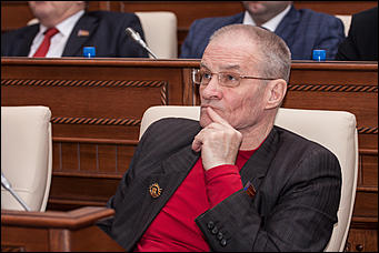 18 февраль 2016 г., Барнаул © Амител Вячеслав Мельников   Отчет губернатора Алтайского края перед депутатами 