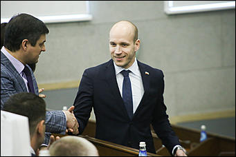 22 марта 2019 г., Барнаул. Екатерина Смолихина   Годовой отчет главы Барнаула Сергея Дугина в фотографиях Amic.ru