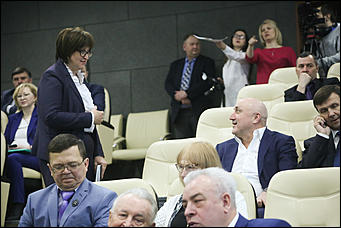 22 марта 2019 г., Барнаул. Екатерина Смолихина   Годовой отчет главы Барнаула Сергея Дугина в фотографиях Amic.ru