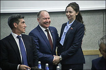 22 марта 2019 г., Барнаул. Екатерина Смолихина   Годовой отчет главы Барнаула Сергея Дугина в фотографиях Amic.ru