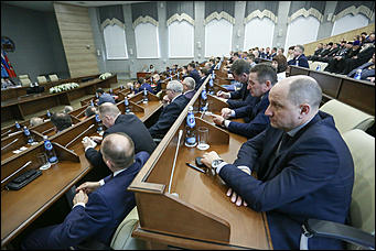 22 марта 2019 г., Барнаул. Екатерина Смолихина   Годовой отчет главы Барнаула Сергея Дугина в фотографиях Amic.ru