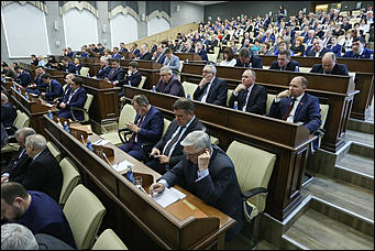 22 марта 2019 г., Барнаул. Екатерина Смолихина   Годовой отчет главы Барнаула Сергея Дугина в фотографиях Amic.ru