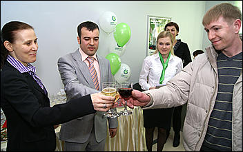 25 февраля 2011 г., Барнаул   Открытие офиса нового формата ОТП Банка