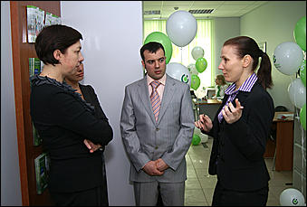 25 февраля 2011 г., Барнаул   Открытие офиса нового формата ОТП Банка