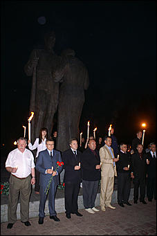 22 июня 2007 г., Барнаул   Митинг "Вечная память души" в Барнауле, посвященный годовщине начала ВОВ