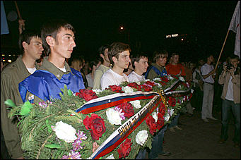 22 июня 2007 г., Барнаул   Митинг "Вечная память души" в Барнауле, посвященный годовщине начала ВОВ