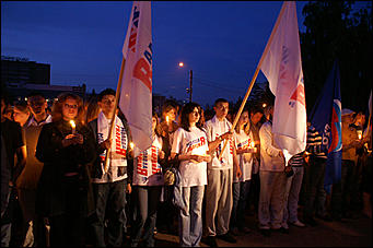 22 июня 2007 г., Барнаул   Митинг "Вечная память души" в Барнауле, посвященный годовщине начала ВОВ