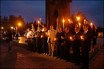 22 июня 2007 г., Барнаул   Митинг "Вечная память души" в Барнауле, посвященный годовщине начала ВОВ