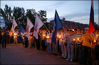22 июня 2007 г., Барнаул   Митинг "Вечная память души" в Барнауле, посвященный годовщине начала ВОВ