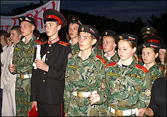 22 июня 2007 г., Барнаул   Митинг "Вечная память души" в Барнауле, посвященный годовщине начала ВОВ