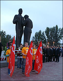 22 июня 2007 г., Барнаул   Митинг "Вечная память души" в Барнауле, посвященный годовщине начала ВОВ