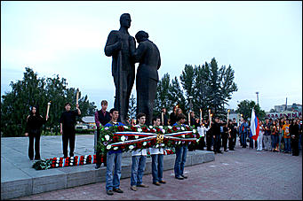 22 июня 2007 г., Барнаул   Митинг "Вечная память души" в Барнауле, посвященный годовщине начала ВОВ